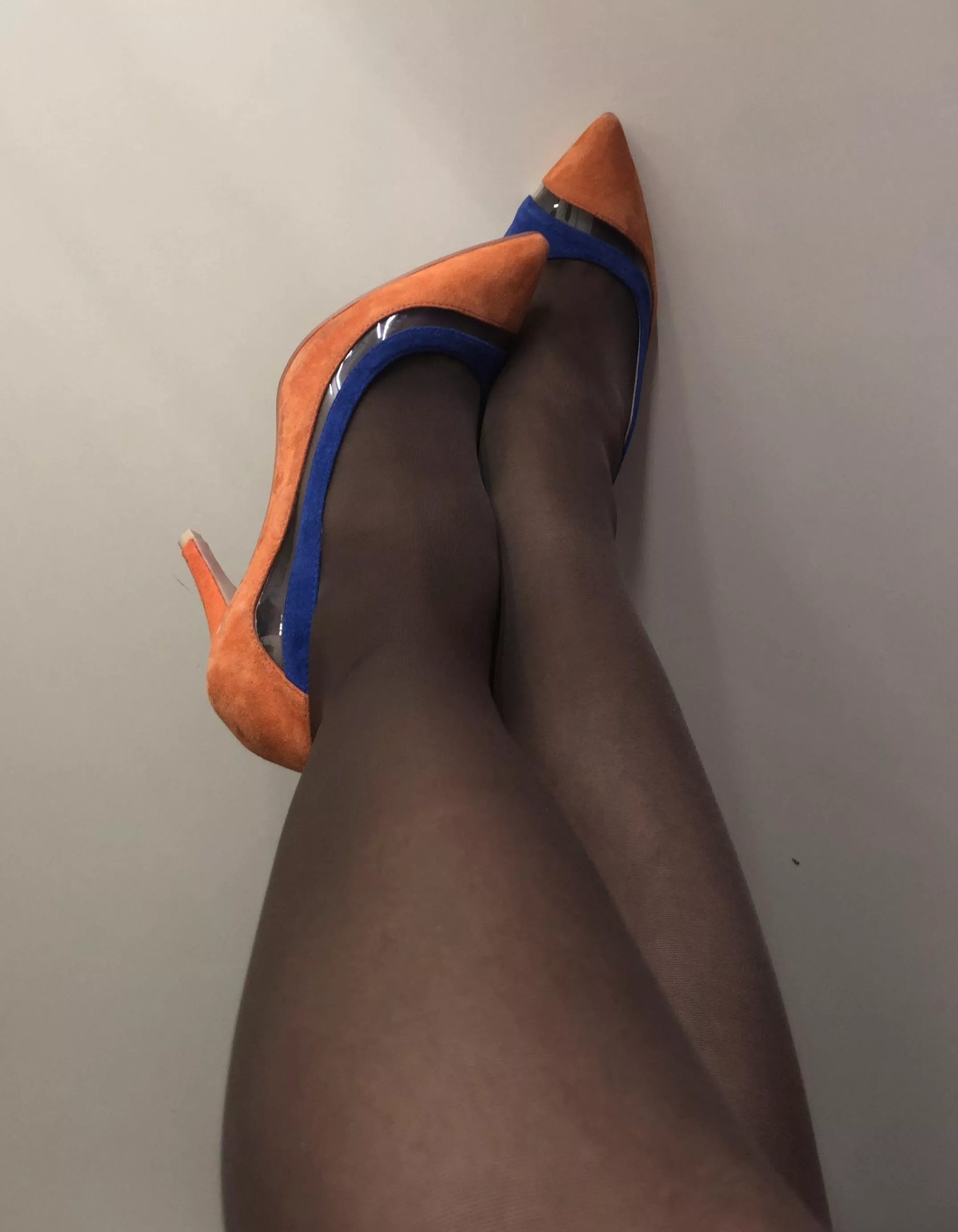 I think these heels go well with nylons posted by Specialist-Fill-8013