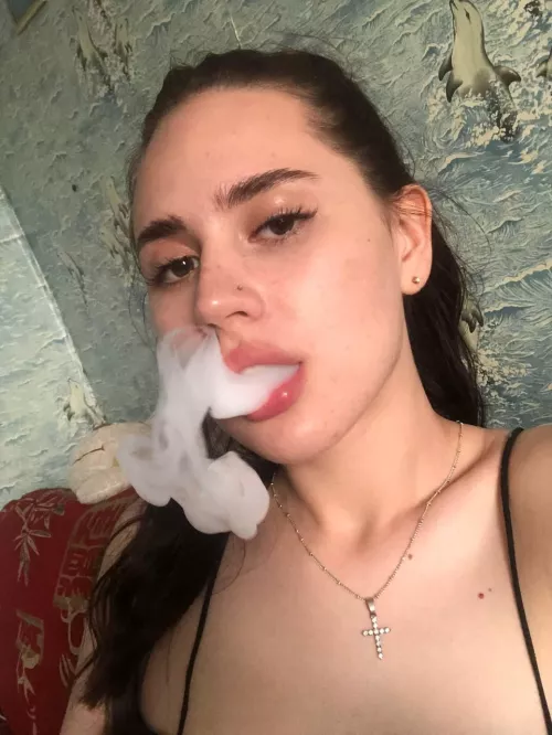 It turned out to take a picture of a beautiful smoke by PresentInteresting42