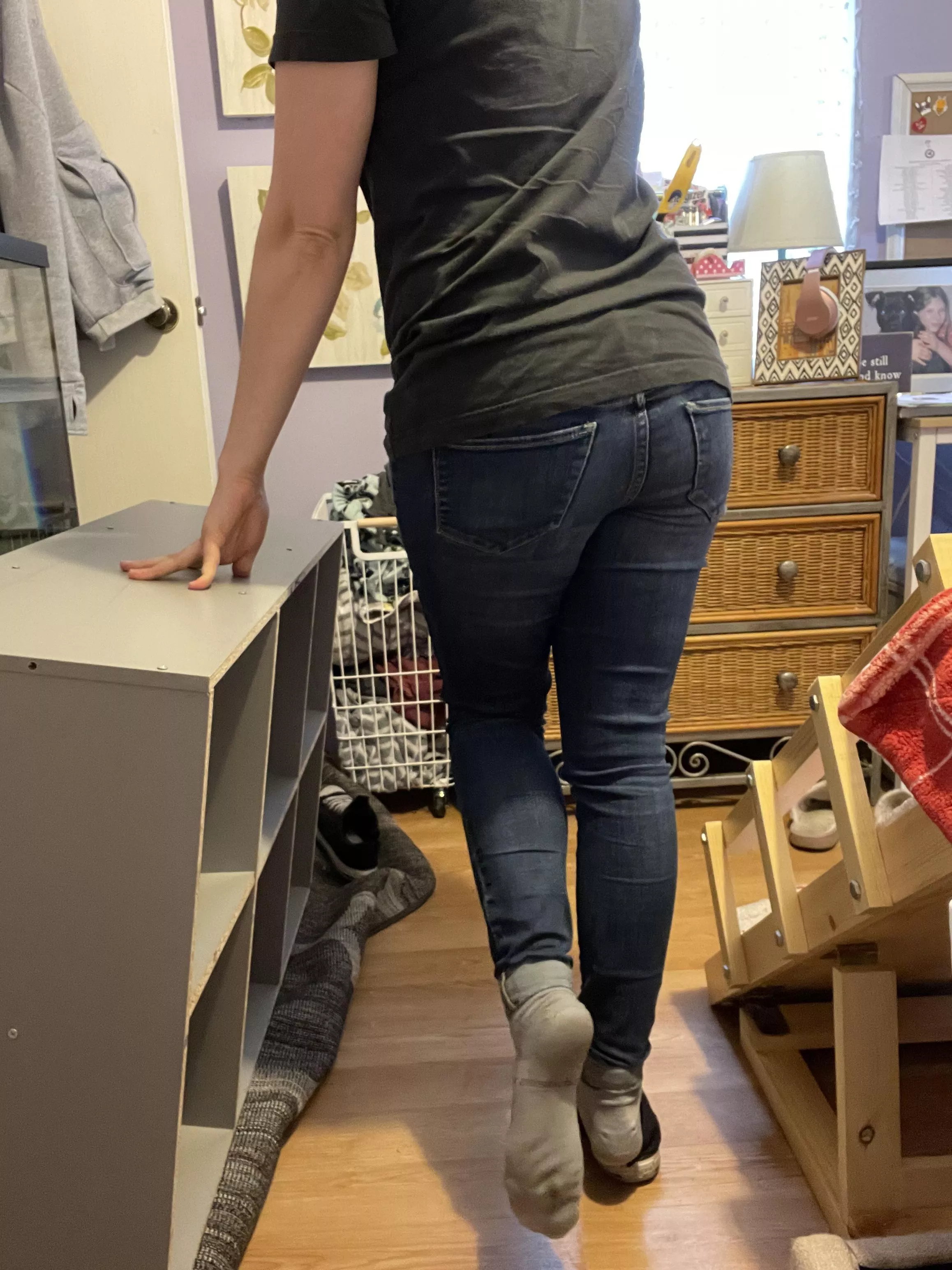 Just slipped out of my converse… oh so stinky 👃🏻 posted by thesockstress