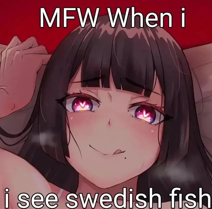 LF Color Source: heart-shaped pupils, black hair, tongue out, pillow grab, posted by endless_sine