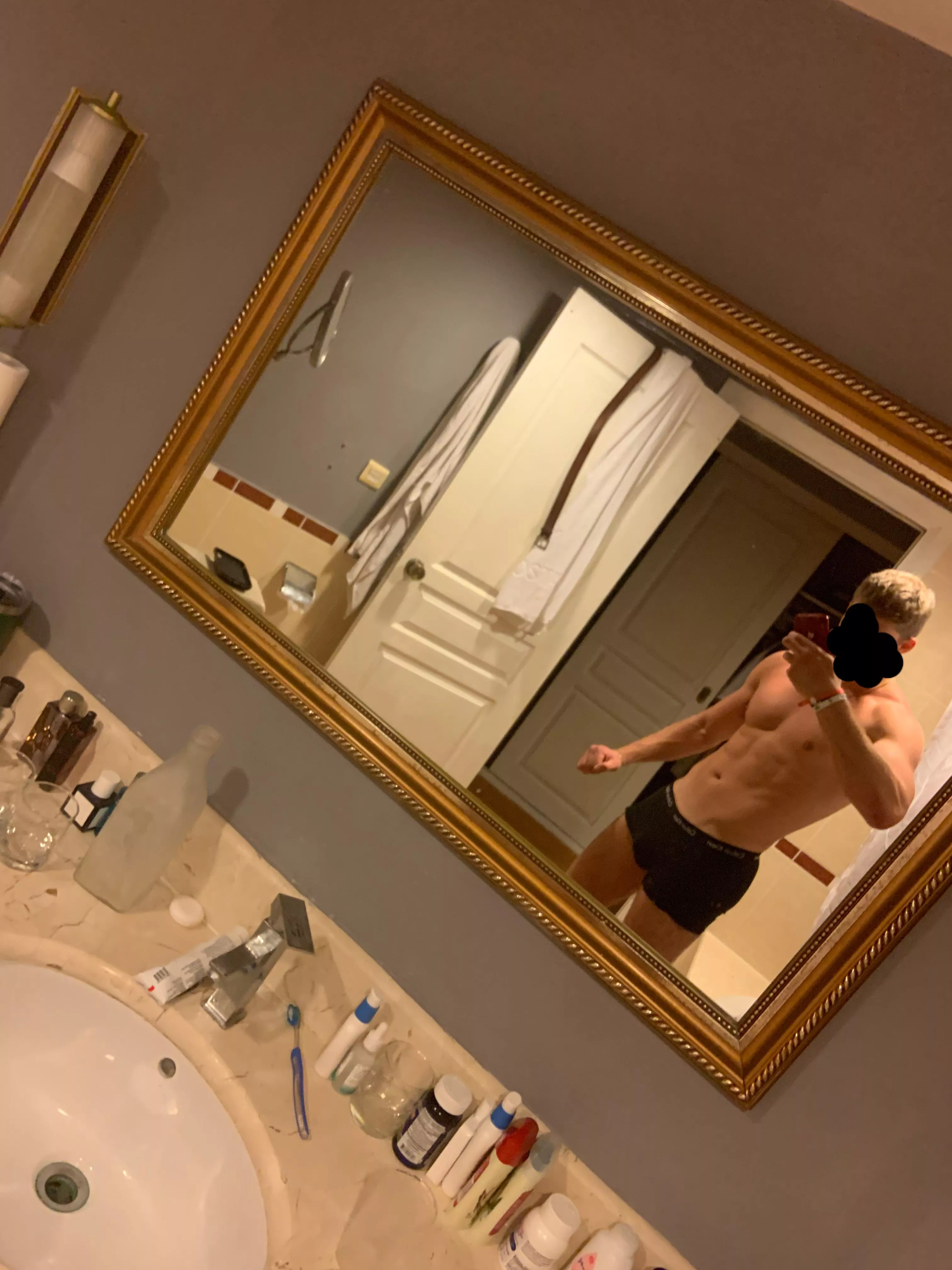 My attempt at a Calvin’s ad? 😜 posted by Wide-Story-2869