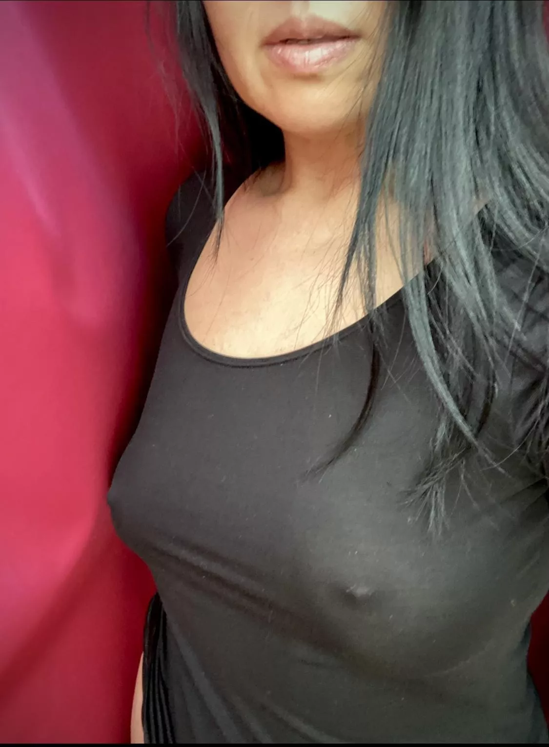 My pokies & red curtain… posted by pillow_muses