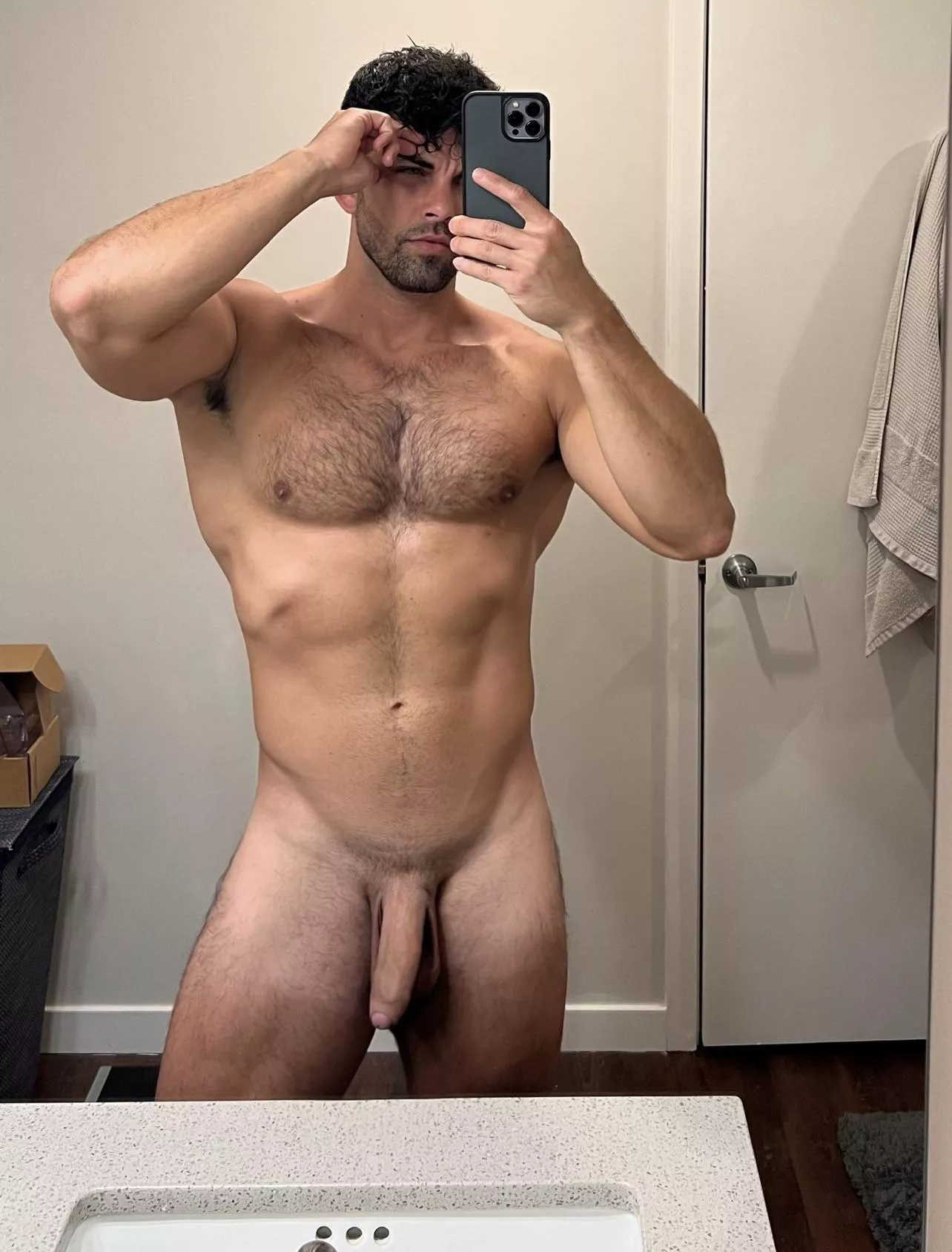 Oh hey.. From the guy down the hall that you only run into when he’s leaving or coming home from long hours at work. posted by hitrepeat