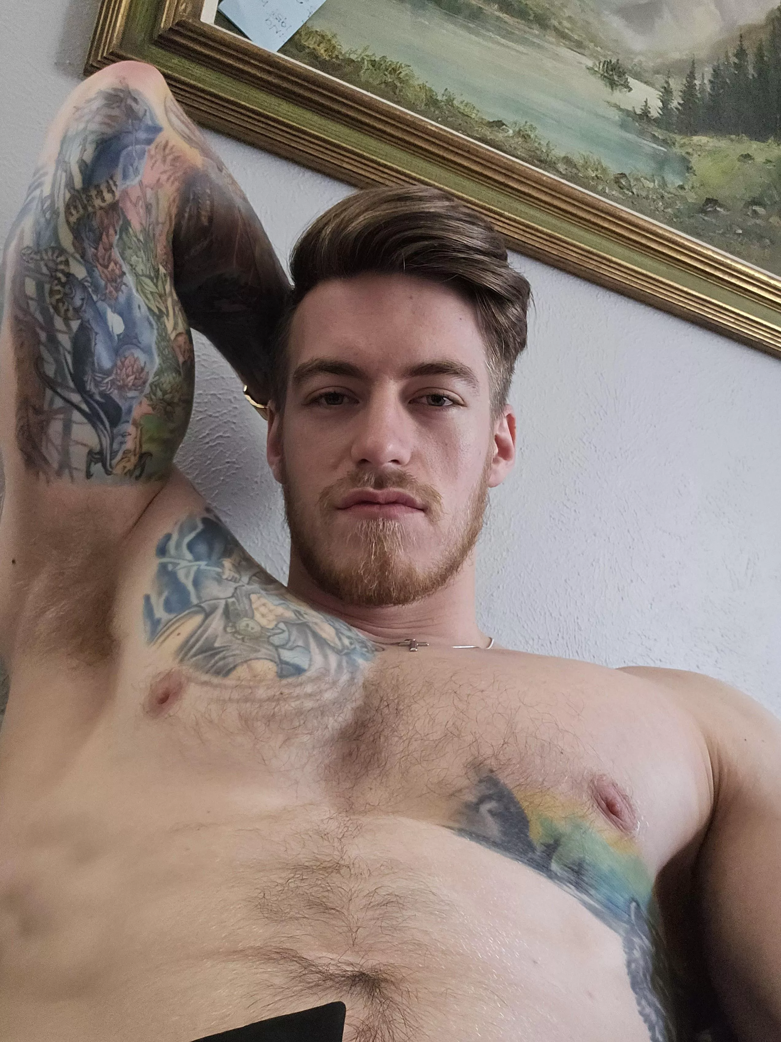 Sniff then breathe deeply. Good boy 😼 posted by The_Lucas_King