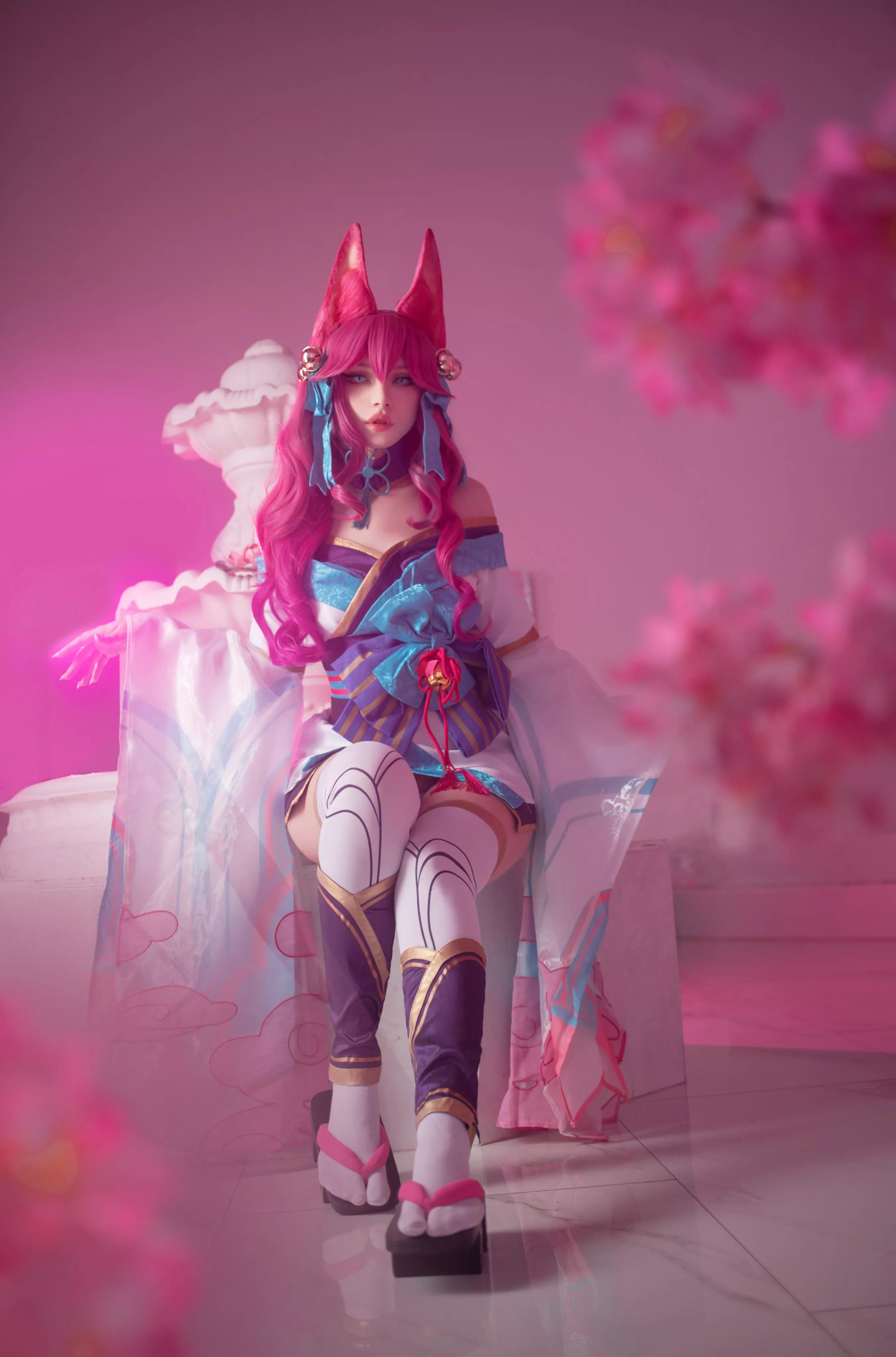 Spirit Blossom Ahri cosplay by me posted by Ulichan_cos