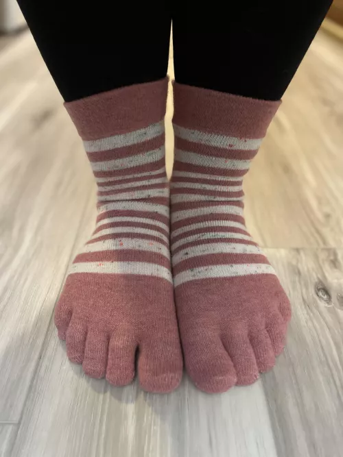 thumbs up for toe socks! [selling] by Top_Peace_5439
