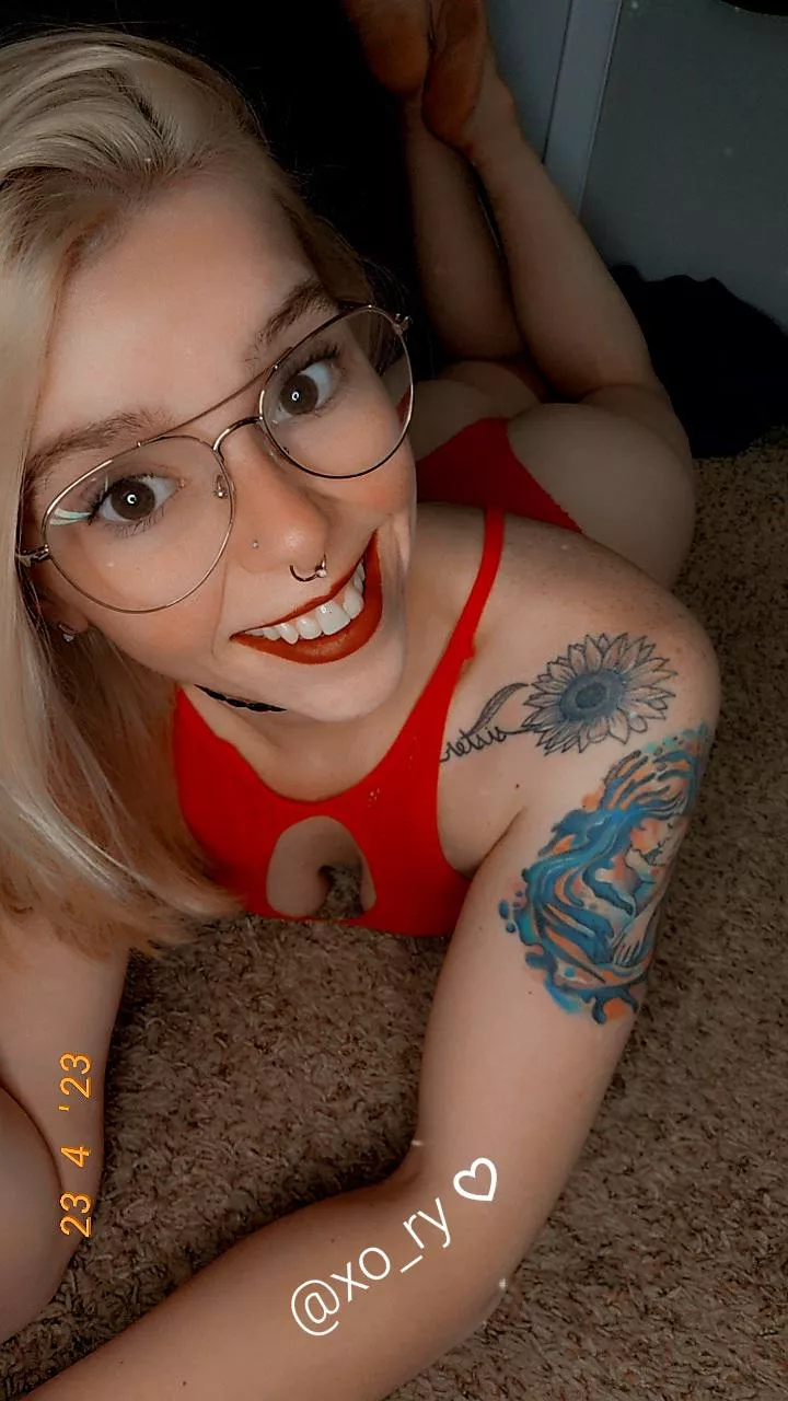 we can just lay around all day 🤓 posted by xo_ryker