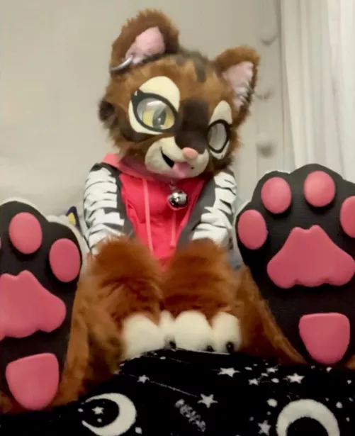 After 2 years I finally have feets! by Vitawny_cat