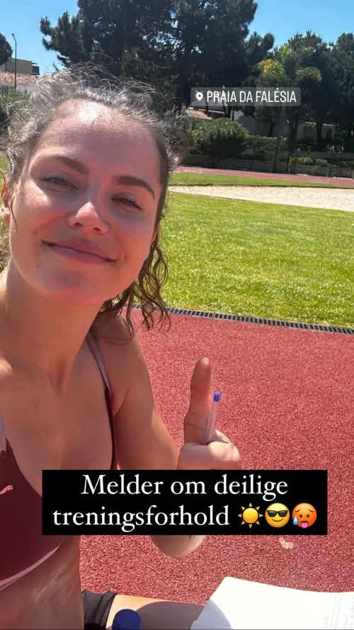 Amalie Hamild Iuel - Norway - Athletics by BlushingFaery