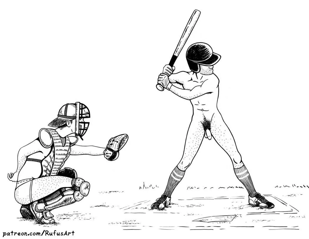 Batter up! [oc by me] posted by RufusArt