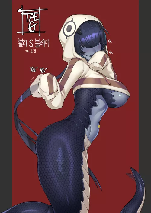 Beckoning Lamia by Familiar-Unfamiliar