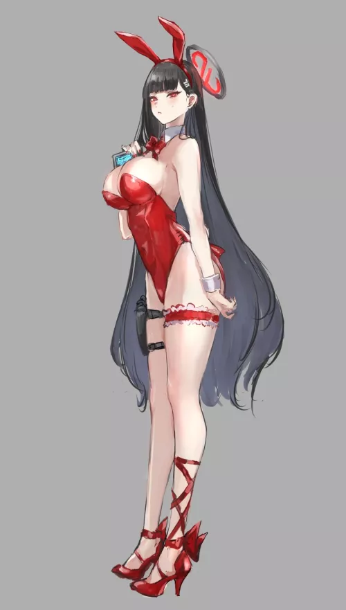 Bunny Rio [Blue Archive] by CheetahSperm18