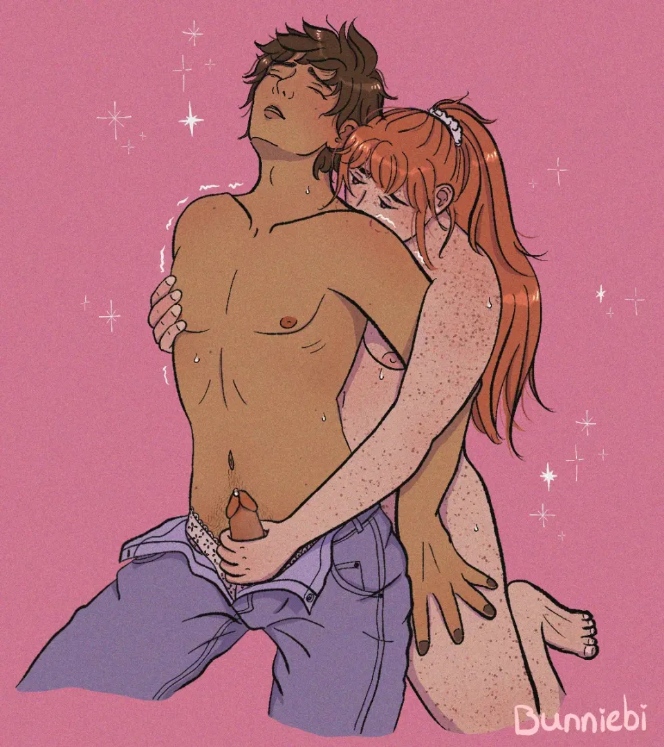 Couldn't wait for him to undress by bunniebi