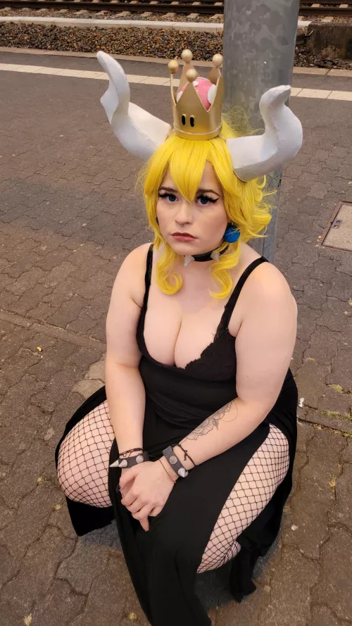 Have you seen the super mario movie yet? I think bowsette should get her own film too 🥰 by Mina_Cinnamon