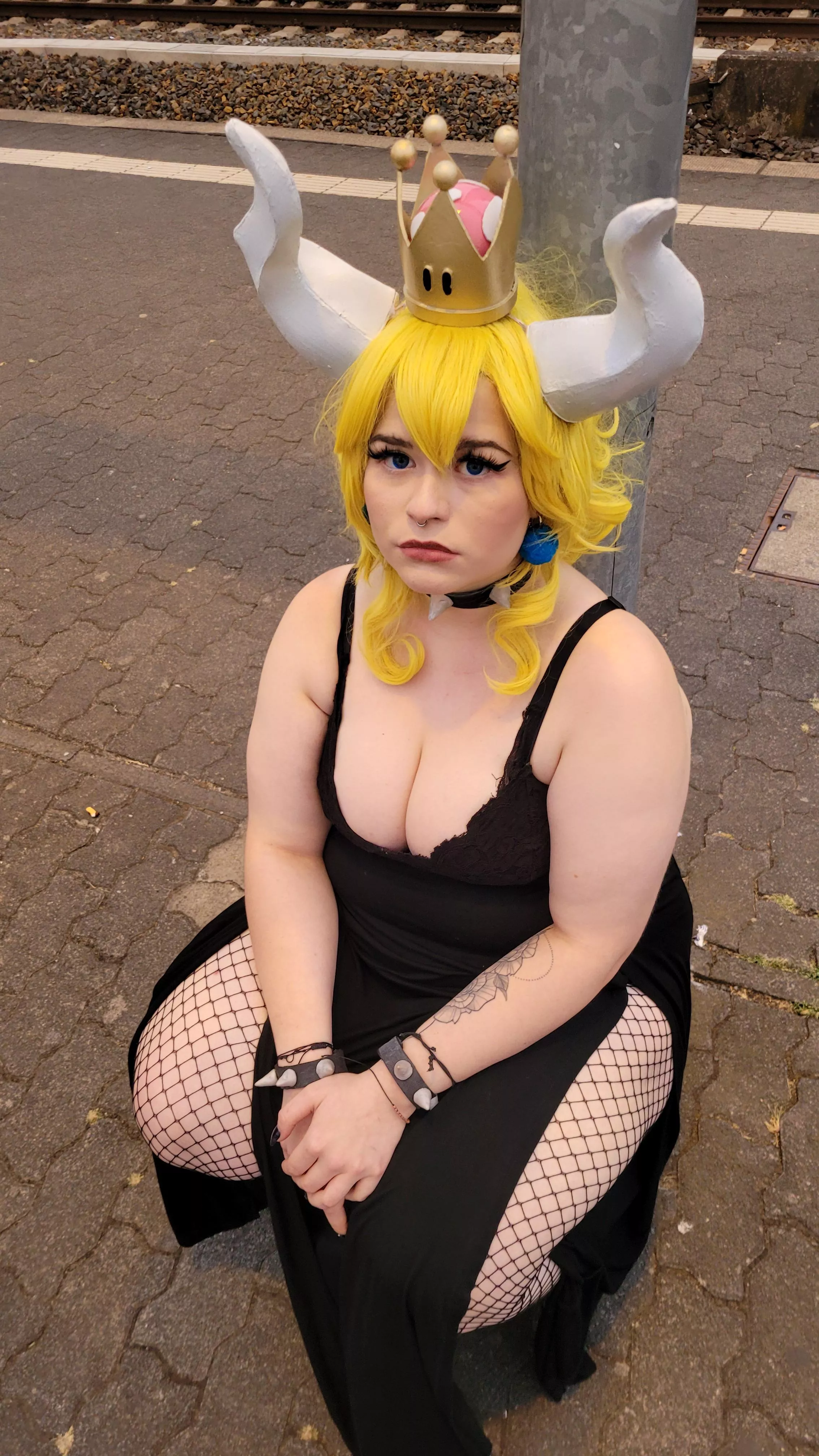 Have you seen the super mario movie yet? I think bowsette should get her own film too 🥰 posted by Mina_Cinnamon