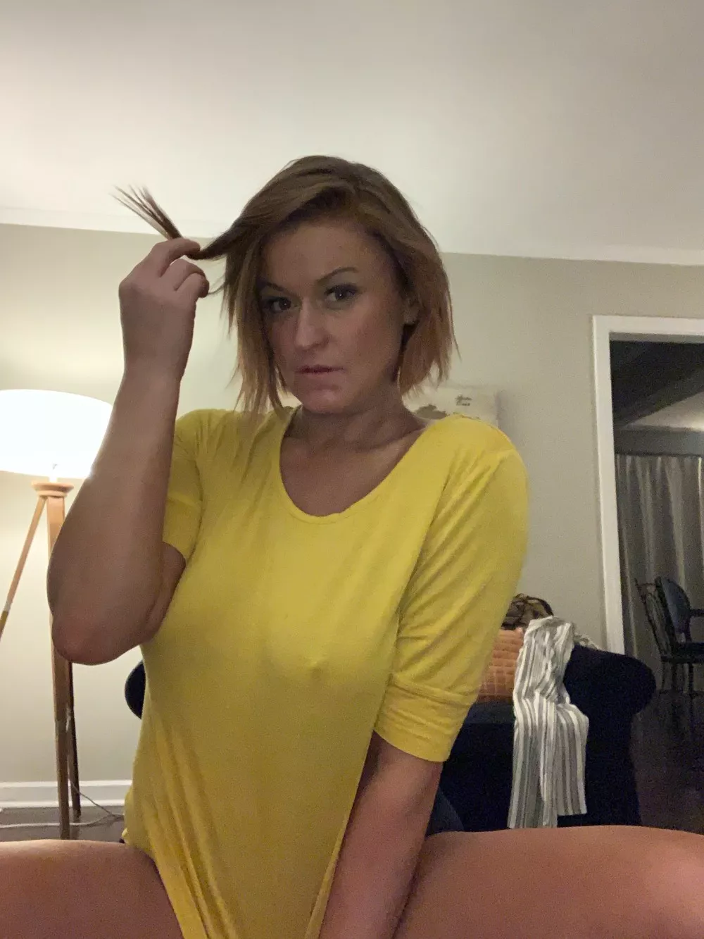 Hope my shirt isn't too revealing posted by veryBeat