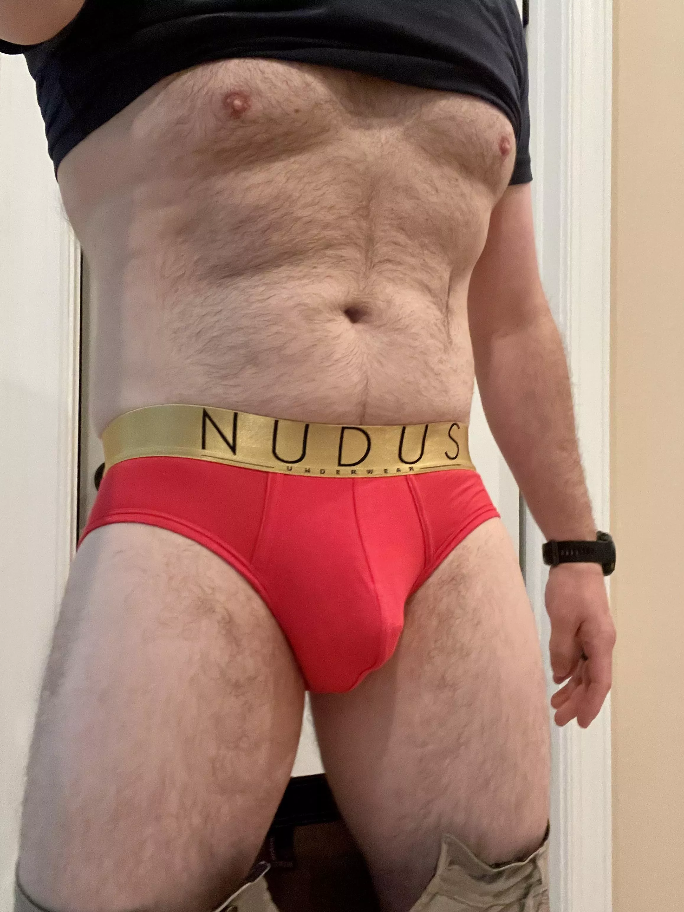 I feel red hot, what do you think? posted by SWVApantiesguy