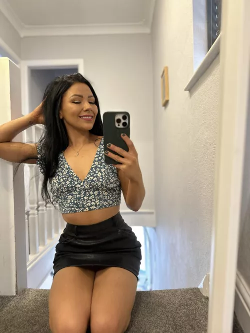 Leather skirts are everything by cheriluberri