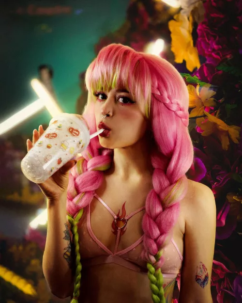 Mitsuri (by Jinro Neko) [Kimetsu no Yaiba] by PianoOk2296