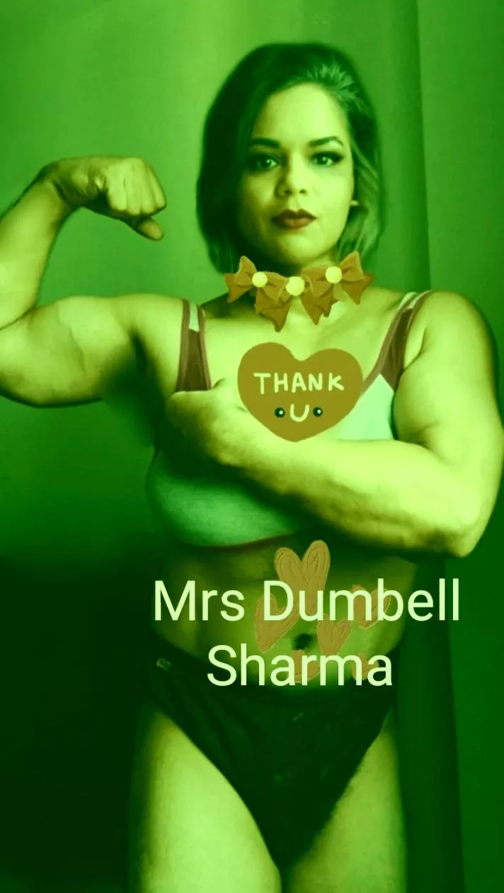Mrs Dumbbell Sharma posted by Different_Belt7575