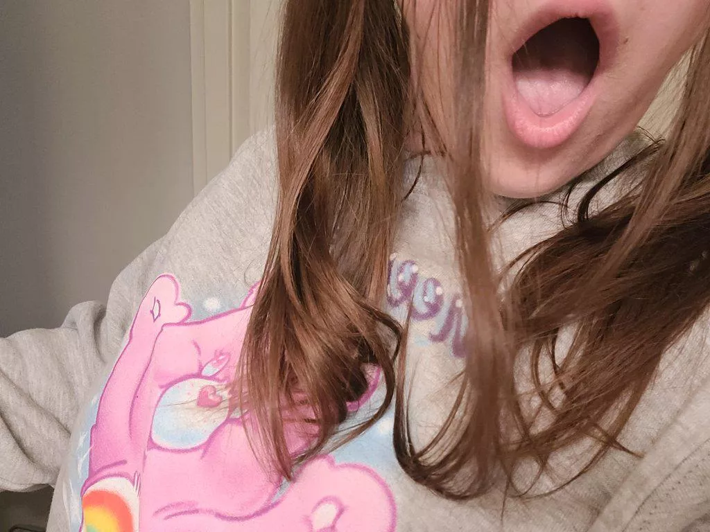 My open mouth is an invitation posted by yourbakedbabe