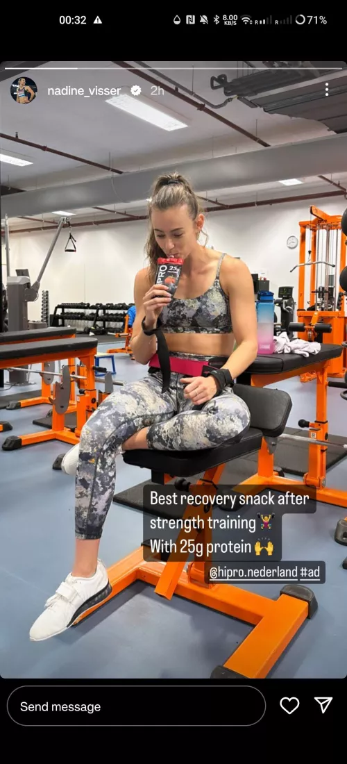 Nadine Visser - Female - Dutch Athletics by BlushingFaery