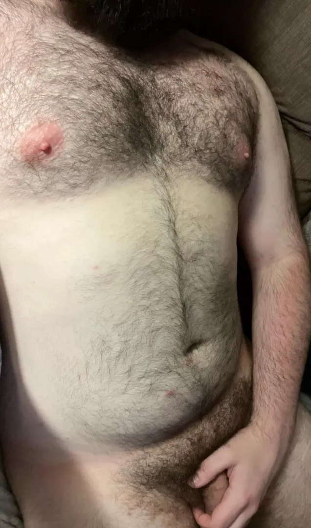 Nothing better than getting naked at the end of the day by hairybellybear27