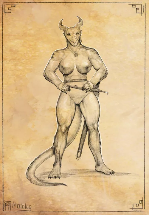 [OC] Dragonborn by Njarla