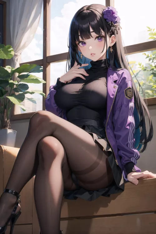 Raiden [Genshin Impact] by CheetahSperm18