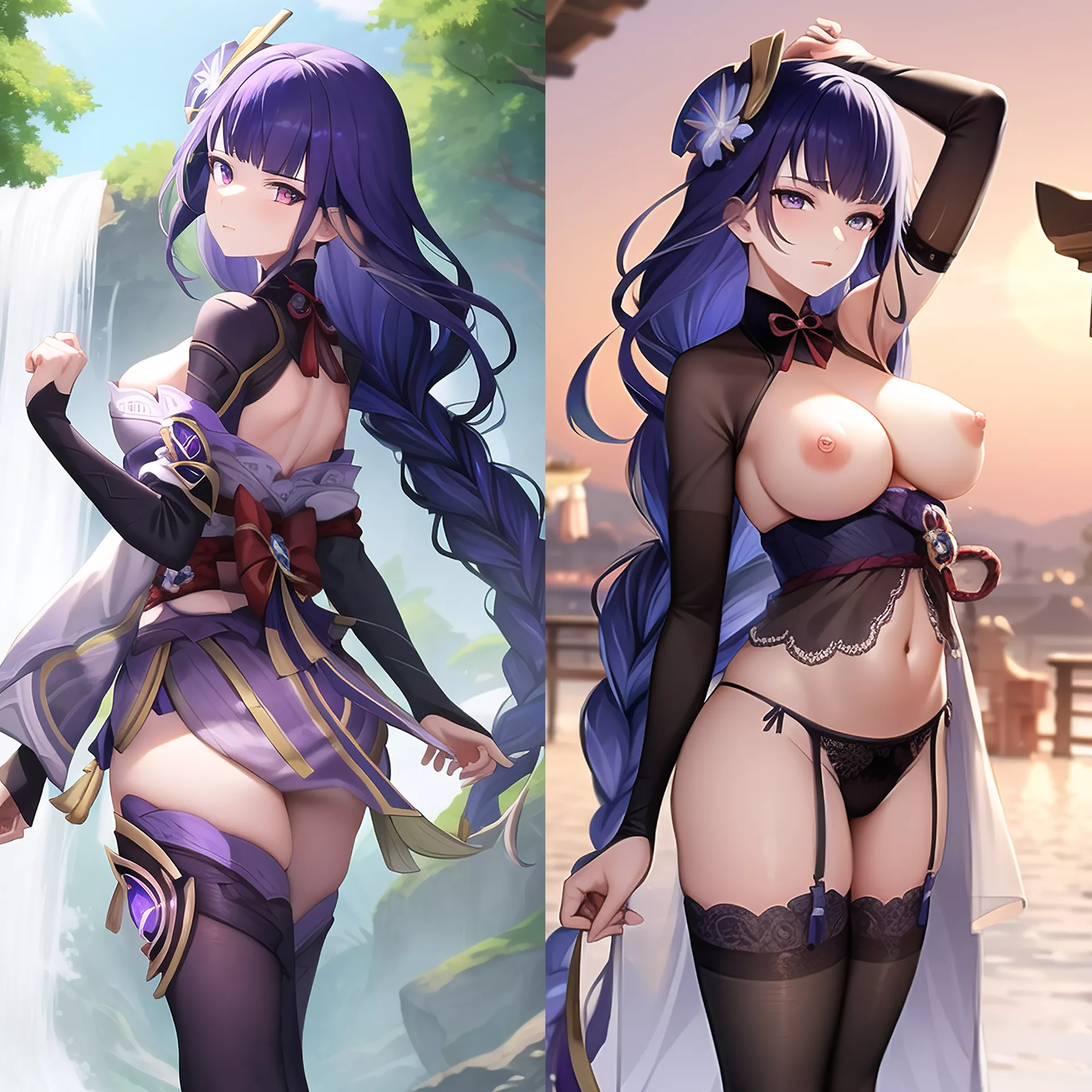 Raiden Shogun (OnukiChan) [Genshin Impact] posted by 3Divine