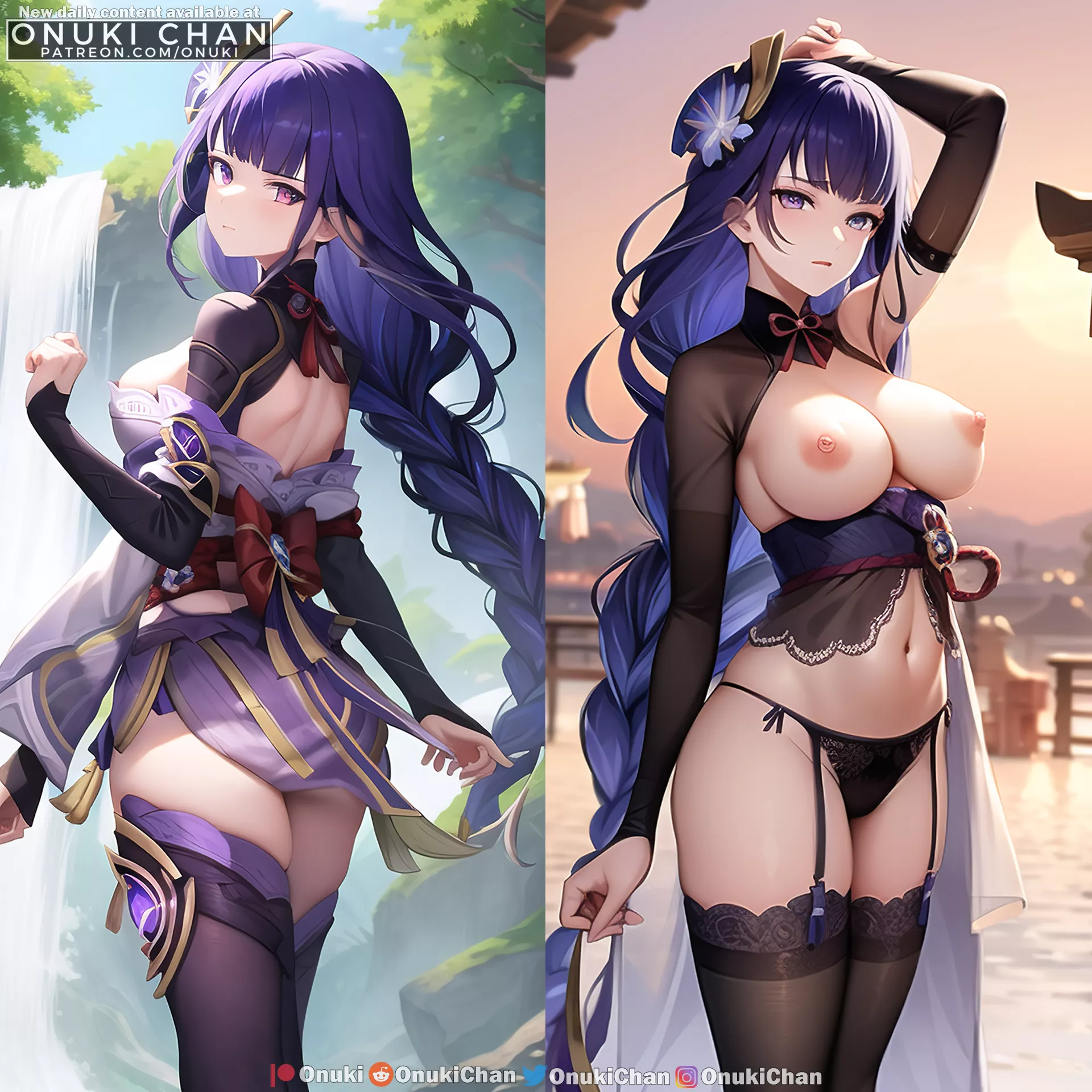 Raiden Shogun (OnukiChan) [Genshin Impact] posted by 3Divine