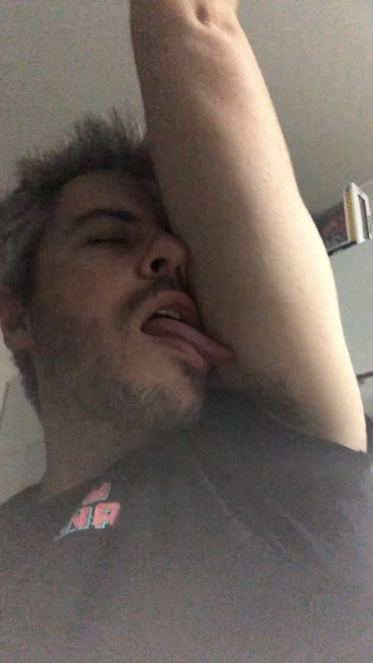 Tasting my armpits posted by Alarmed-Wonder7538