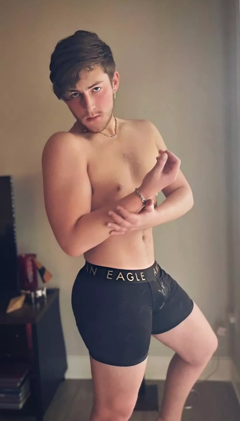 was asked to join an underwear modeling agency, would it work out? posted by Zanpakyou