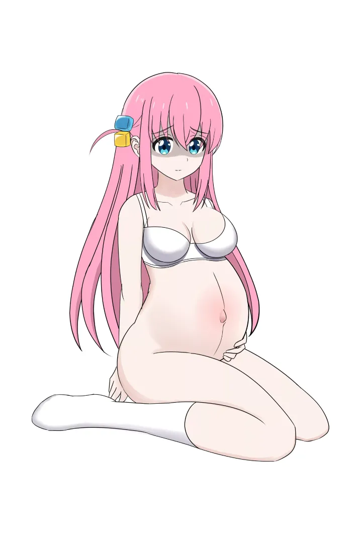 Watching her baby bump curiously posted by choysakanto