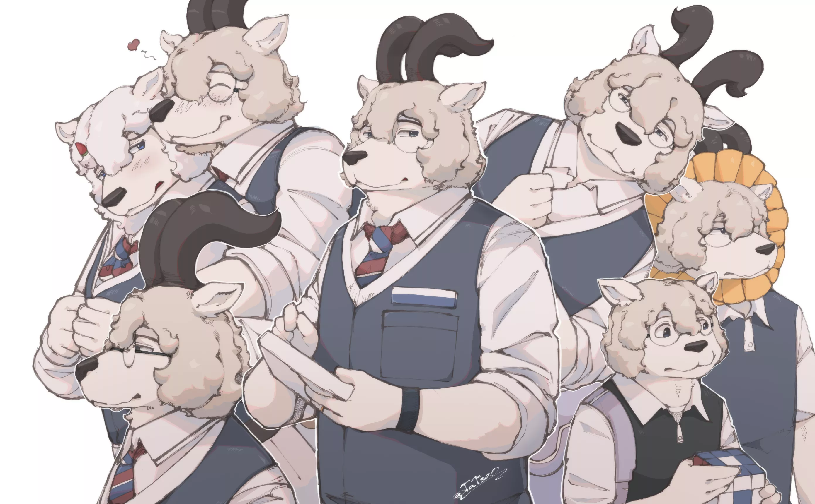 a goat (Oc) posted by Okami_Tatsuo