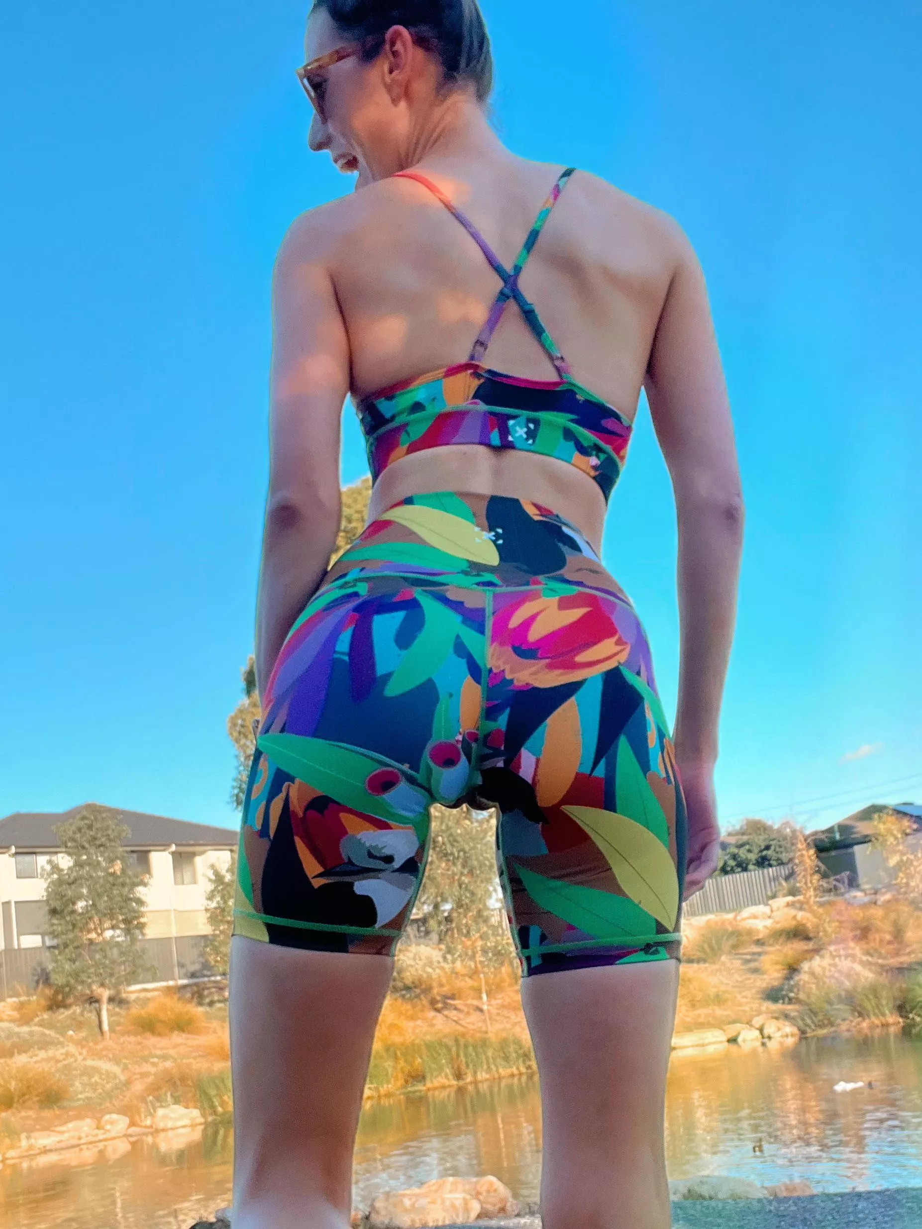 All those leg days are working wonders for my thigh gap posted by mmillyggrace