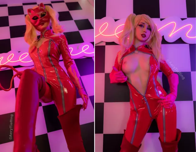 Ann from Persona 5 by Aery Tiefling [OC] by AeryKorvair