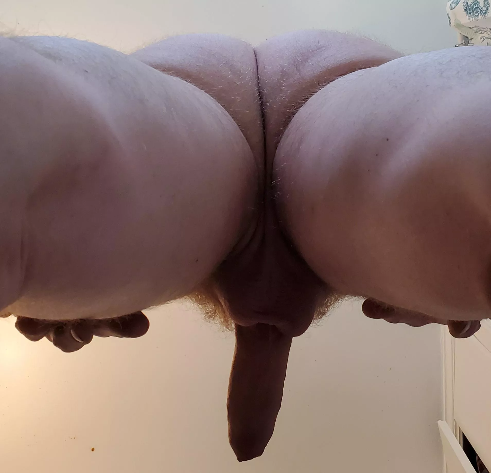 Anyone else enjoy seeing ass cheeks from this view like I do posted by MikeyShowsOff