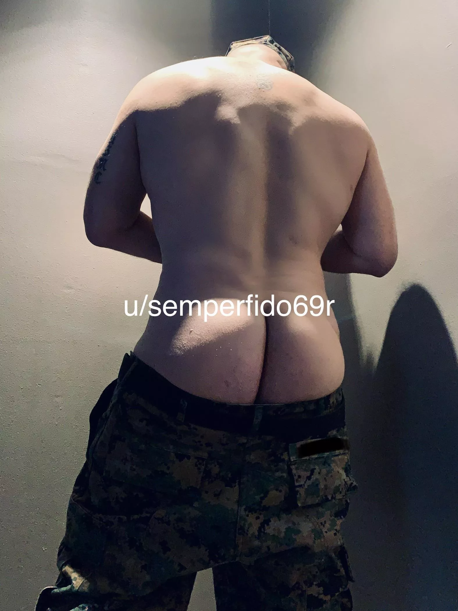 Butt posted by SemperFido69r