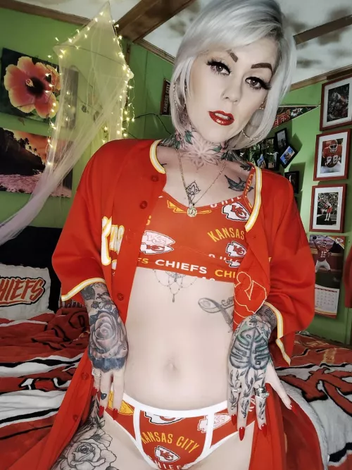 💛❤️ Chiefs Kingdom 👑💋 by Tattooedbarbie86