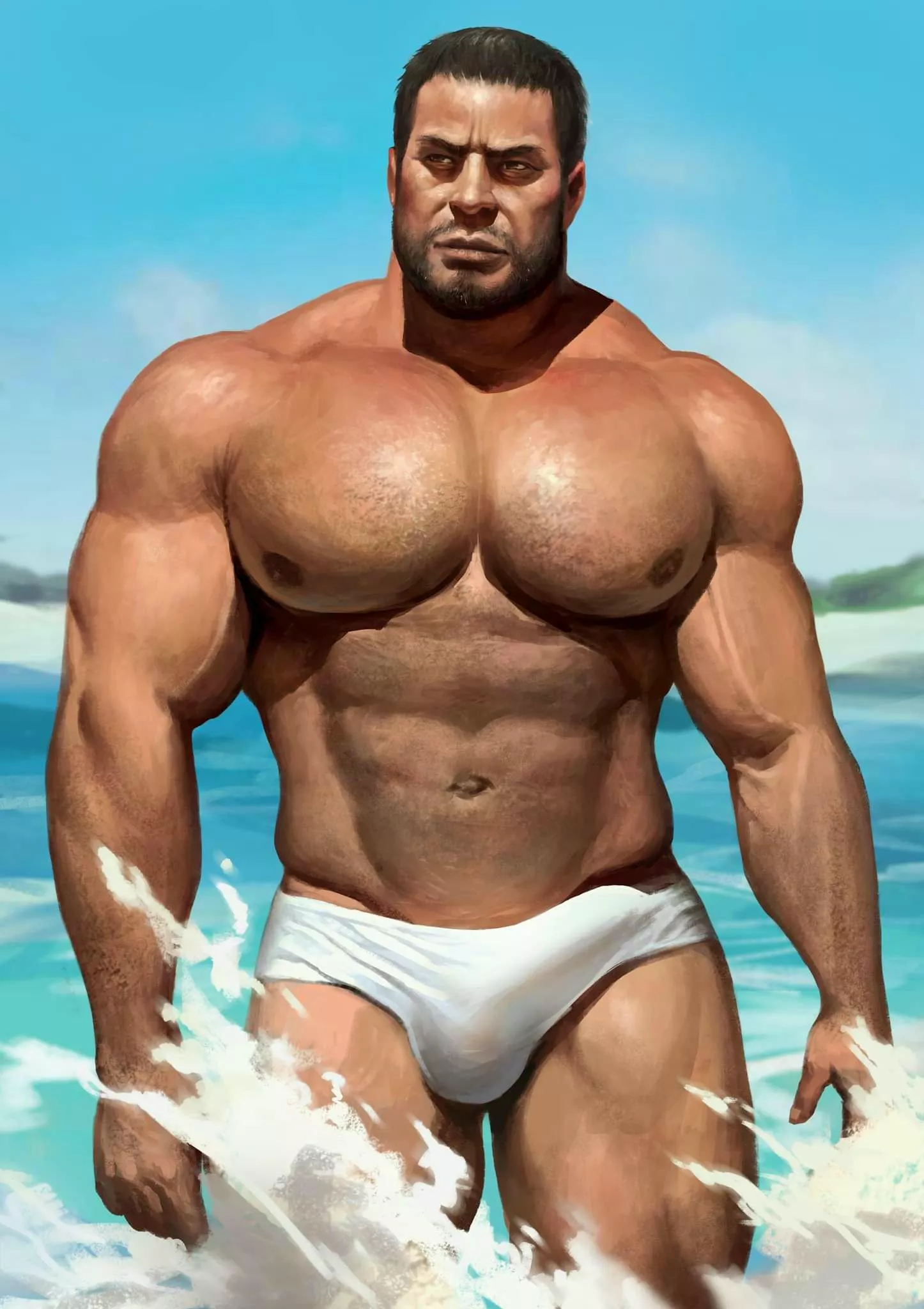 Chris Refield on Vacation! posted by SolidBone19