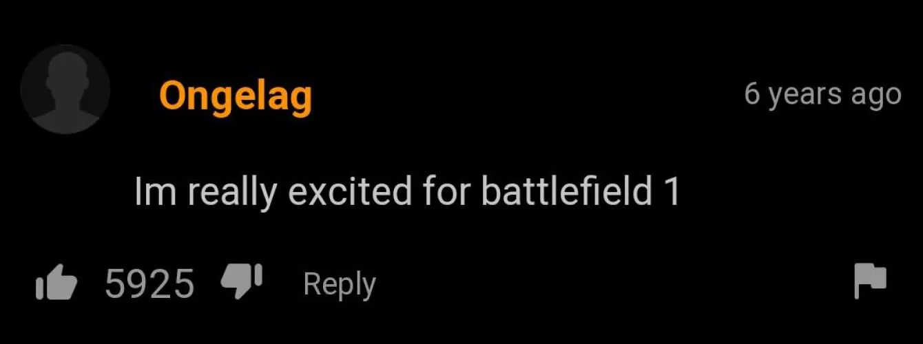 Commented a little bit after battlefield came out by megamind205