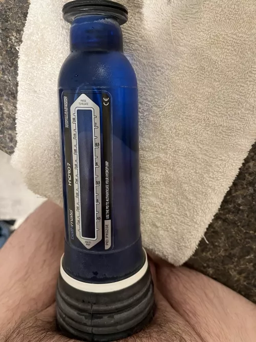 Getting all pumped up before going to work by powdercat600