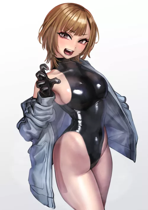 Grey Track Jacket by CheetahSperm18