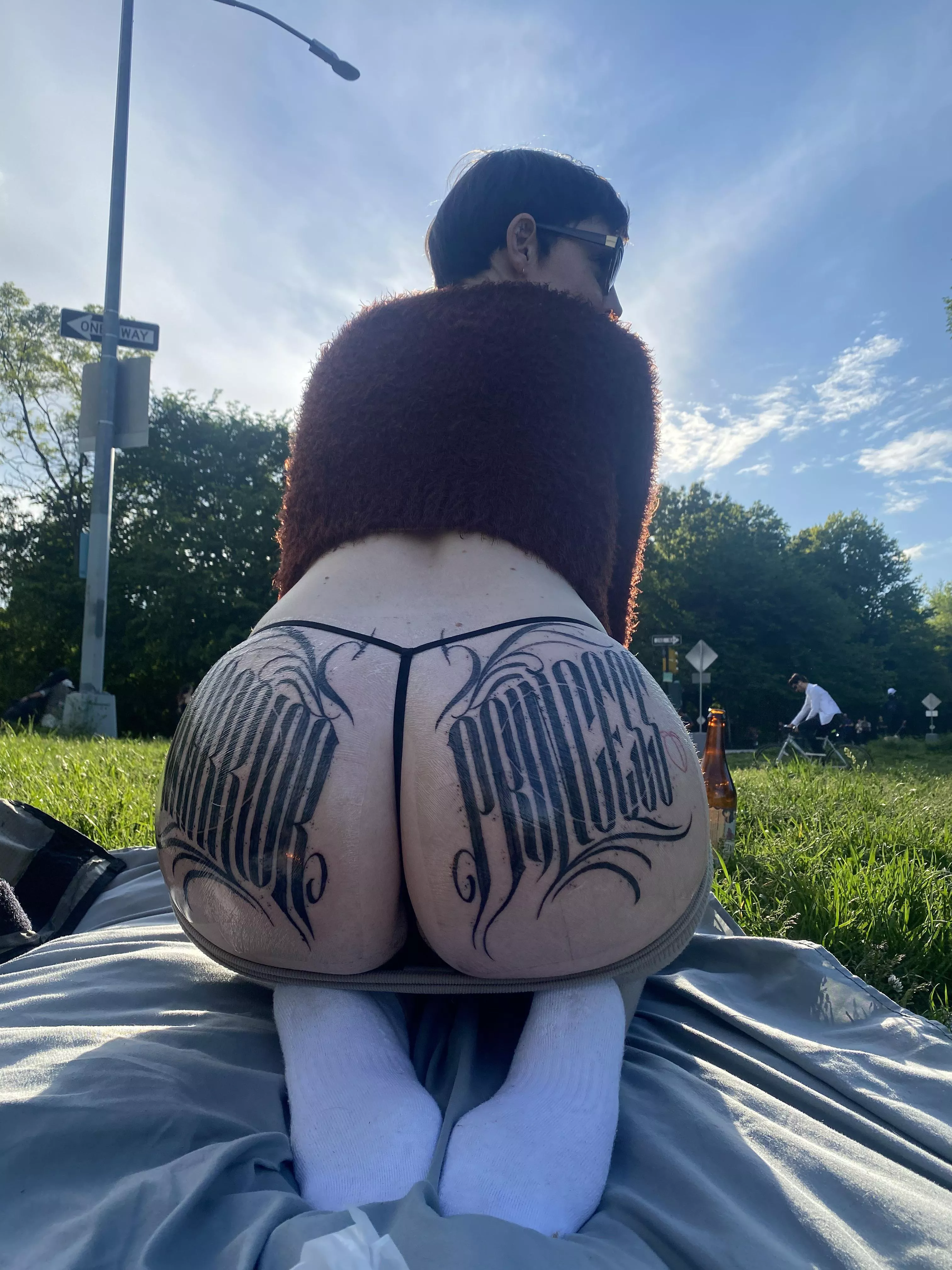 Had to make sure I wasn’t disturbing the peace 😳 posted by Thin-Frosting-448