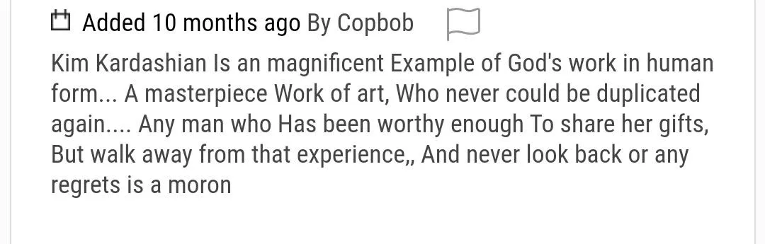 He really likes Kim Kardashian posted by SamuraiJosh26