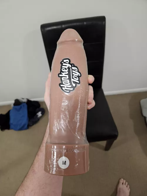 I know its not fantasy but im so excited for my first Mr Hankeys Toys dildo by urdad12345
