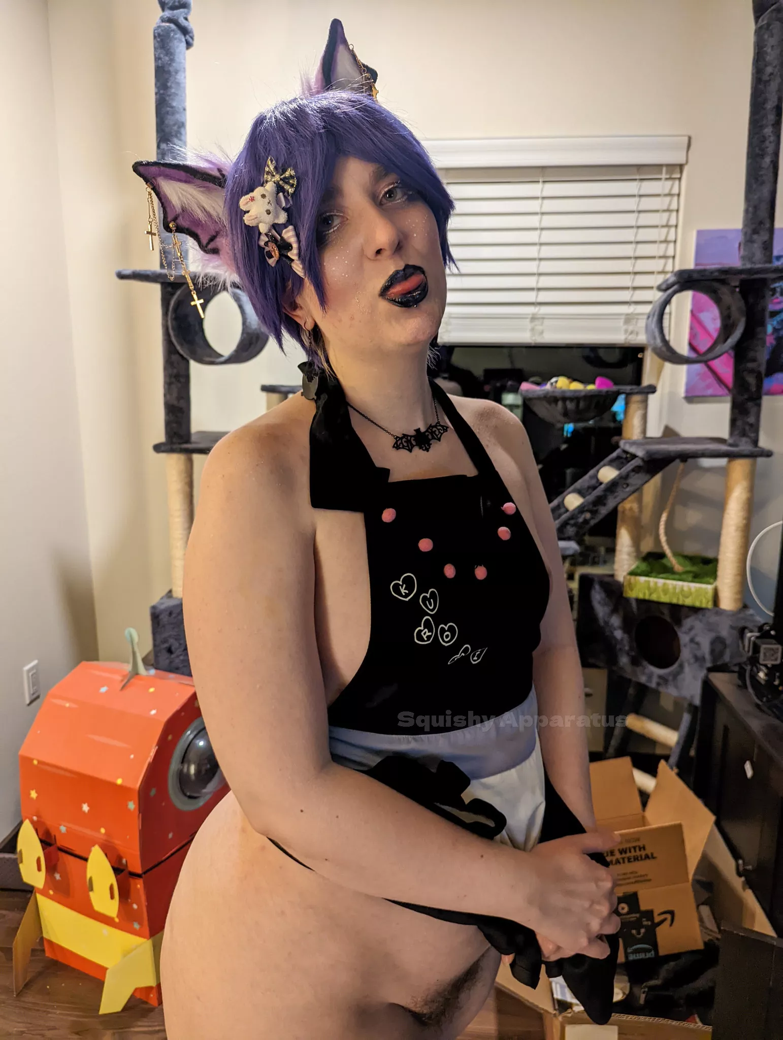 I should wear black lipstick more often [F] posted by SquishyApparatus