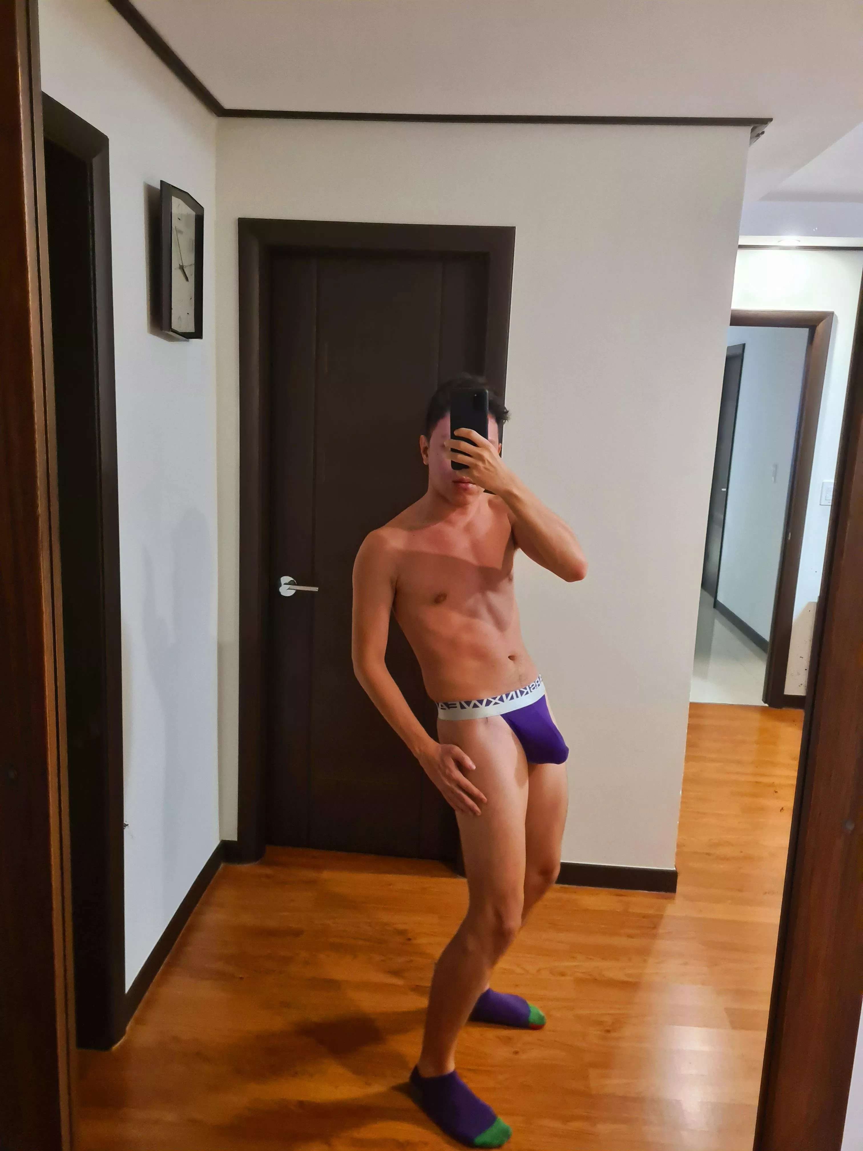 Matching the socks to the thong posted by alen-alma