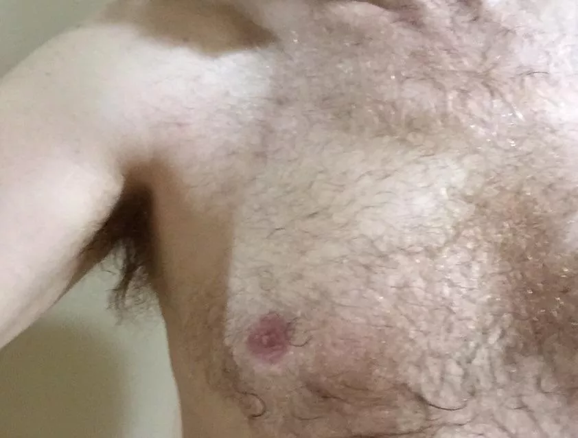My chest and armpit hair posted by otterbleu
